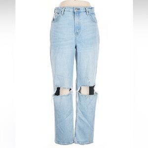 Abercrombie & Fitch The 90s Straight Ultra High Rise